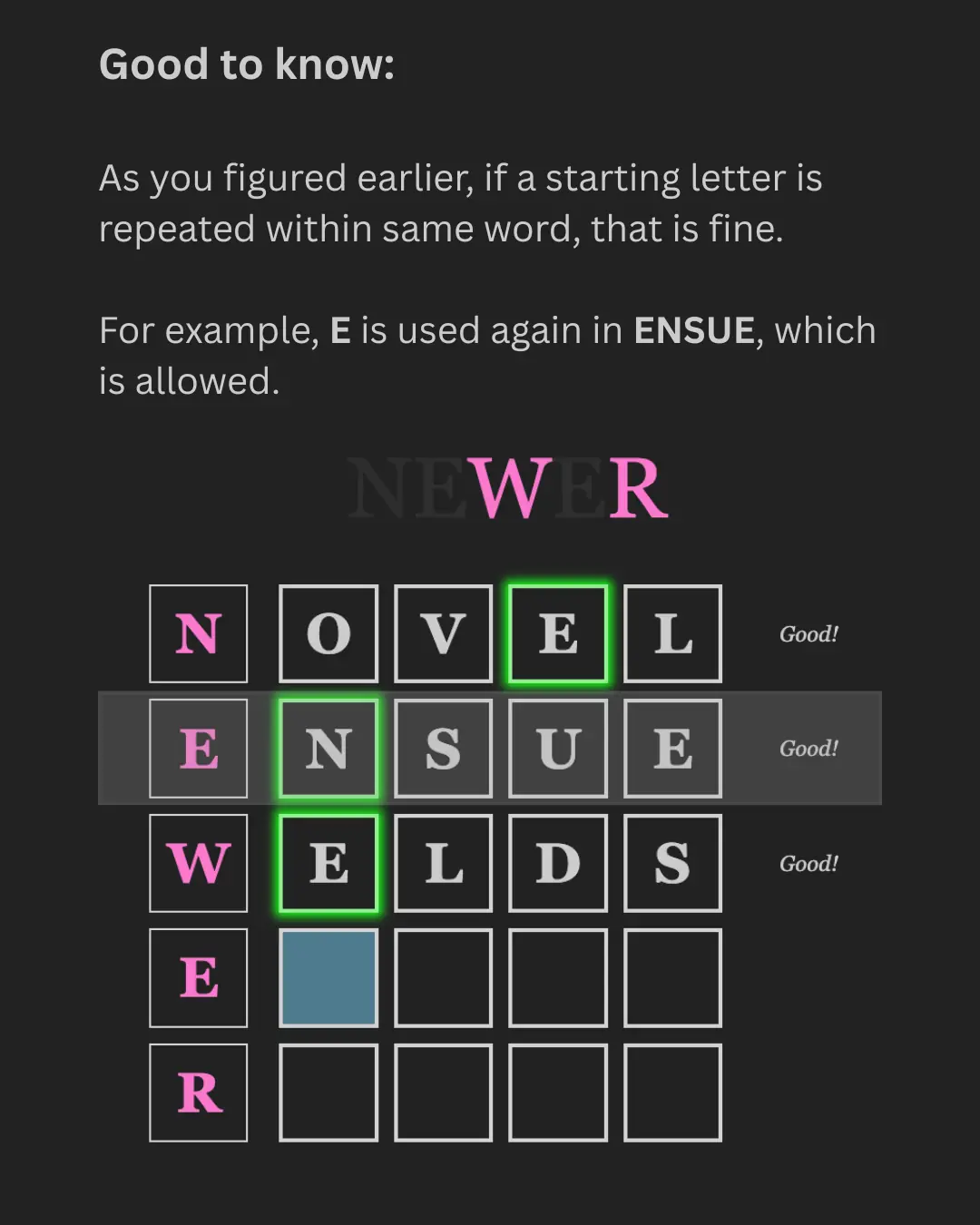 How to play - slide 8 (dark mode)